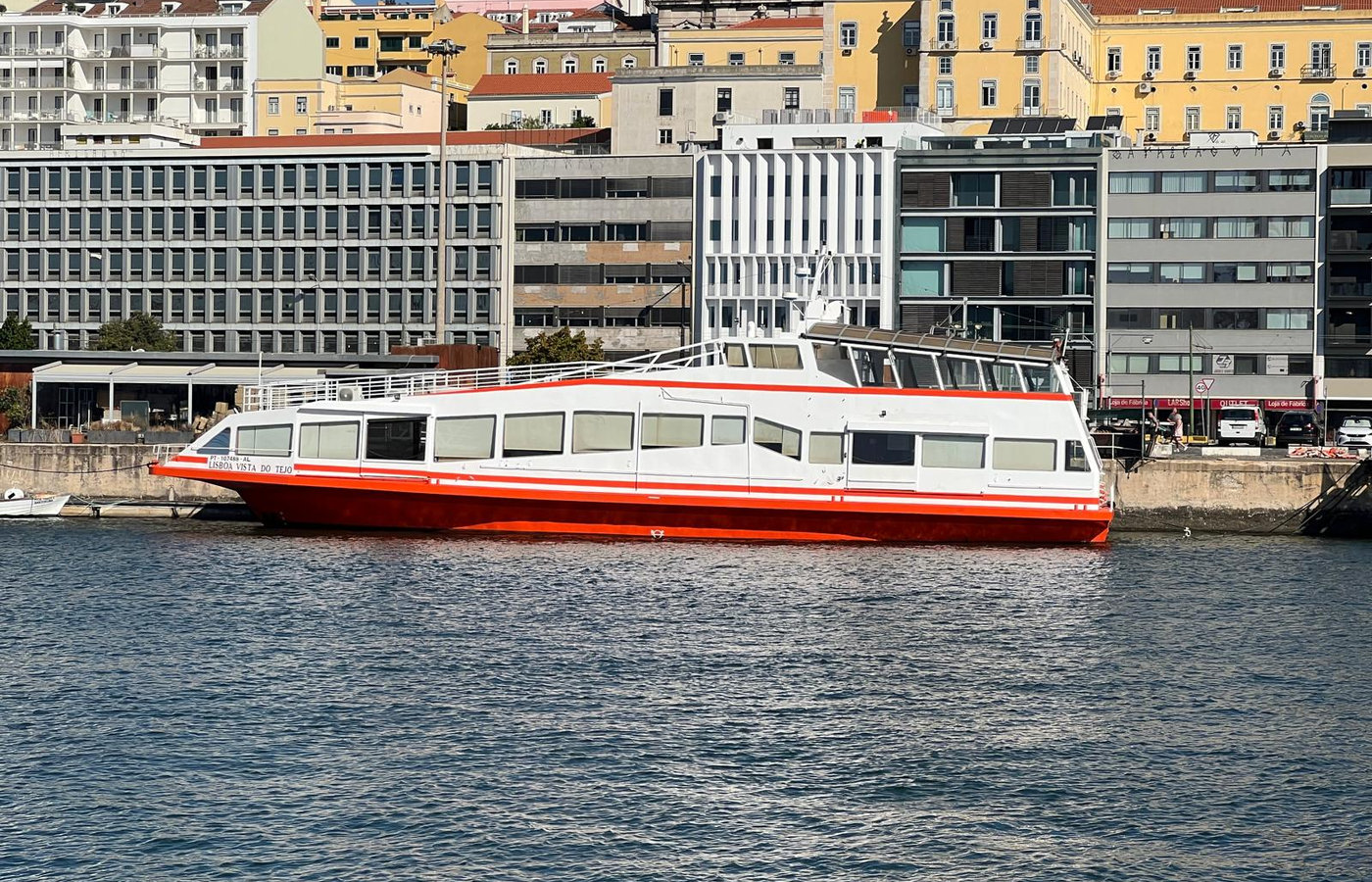Navio Lisboa Vista do Tejo, até 300 convidados